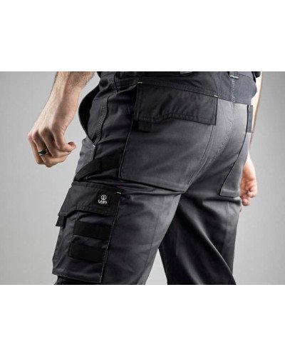 Pantalon de travail VULCAIN gris sombre/noir Taille 44 - Marque LMA