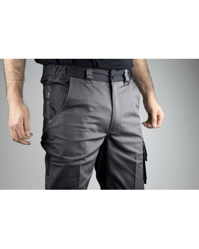 Pantalon de travail VULCAIN gris sombre/noir Taille 36 - Marque LMA