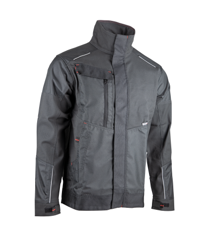 Veste bicolore stretch AXONE gris nuit/noir Taille 3/M