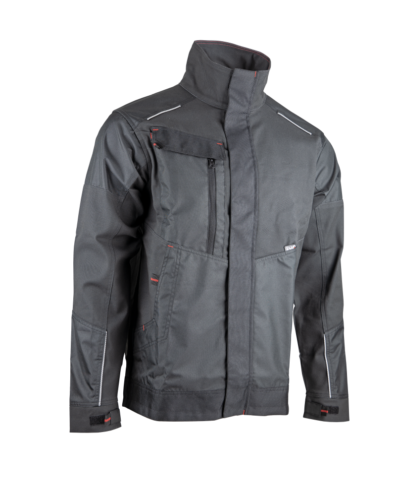 Veste bicolore stretch AXONE gris nuit/noir Taille 6/2XL