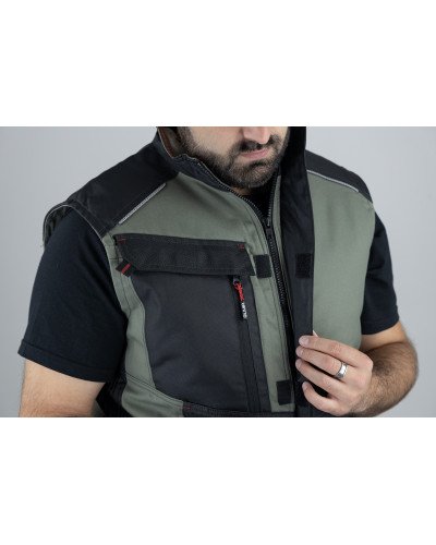 Gilet sans manches multipoche PHASE Taille 3/M- Marque LMA Gilet sans manches multipoche PHASE Taille 3/M- Marque LMA
